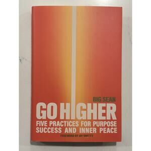 SIGNED Go Higher by Big Sean, Autographed, new, platinum artist, Finally Famous